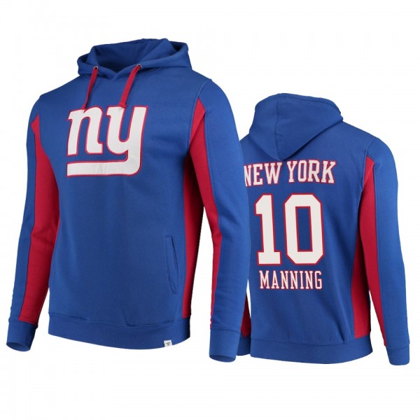 New York Giants #10 Eli Manning Royal Team Iconic ...