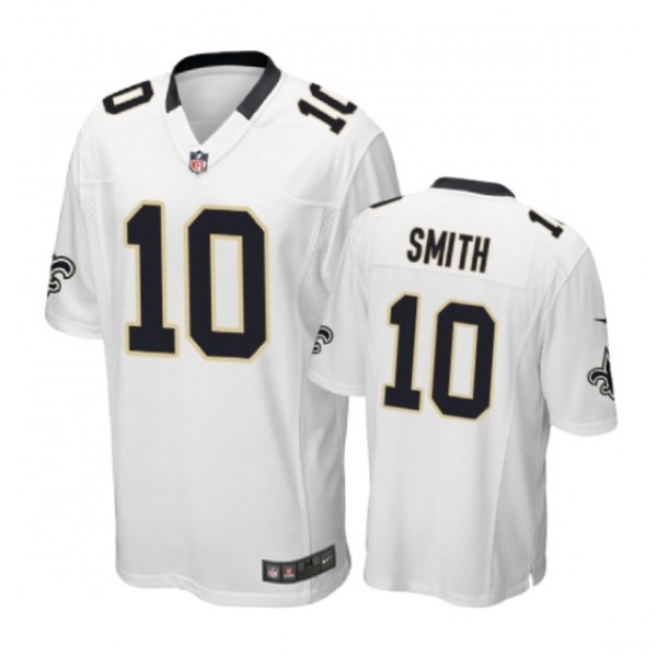 New Orleans Saints #10 Tre'Quan Smith White Nike G...