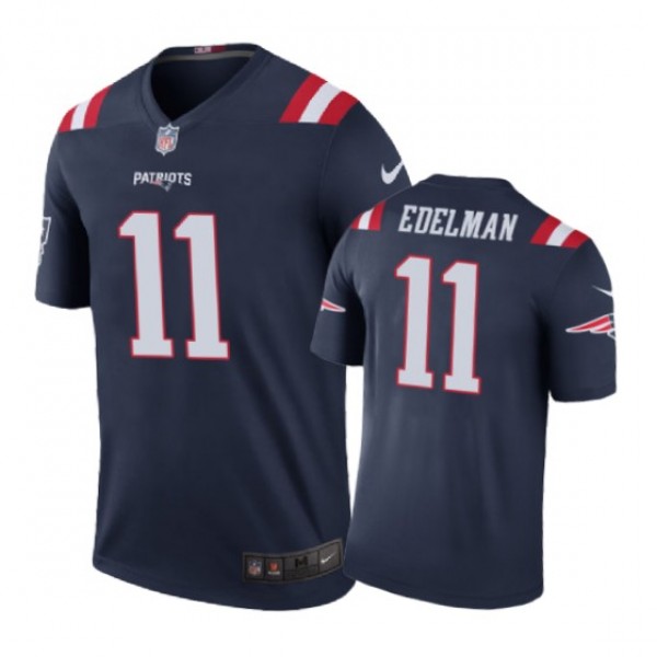 New England Patriots #11 Julian Edelman Nike color...