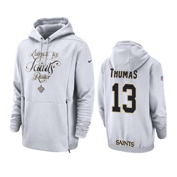 New Orleans Saints #13 Michael Thomas White Nike S...