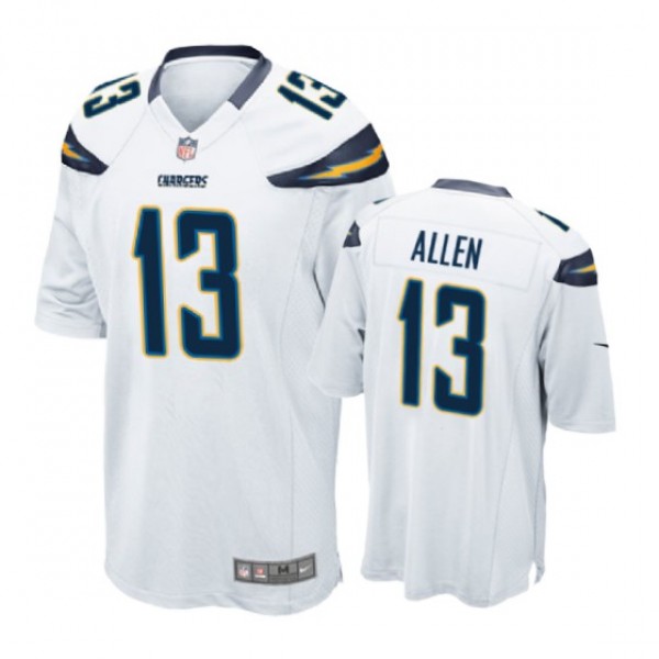 Los Angeles Chargers #13 Keenan Allen White Nike G...