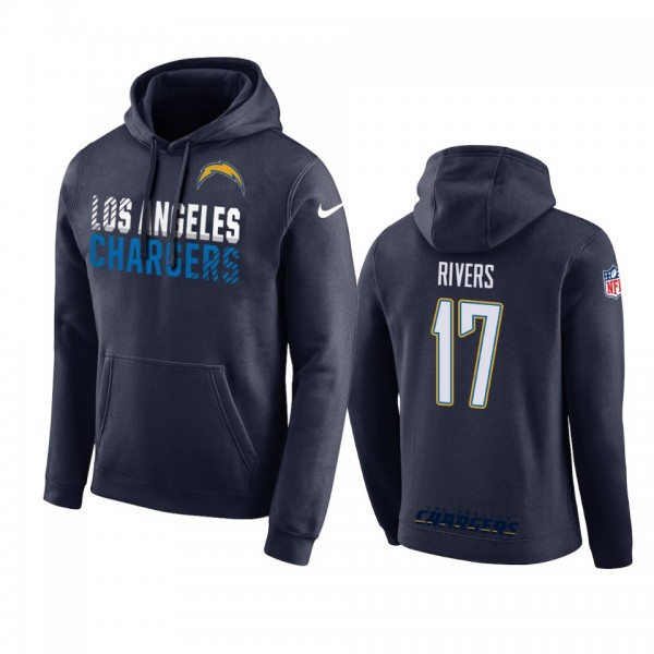 Los Angeles Chargers #17 Philip Rivers Navy City E...