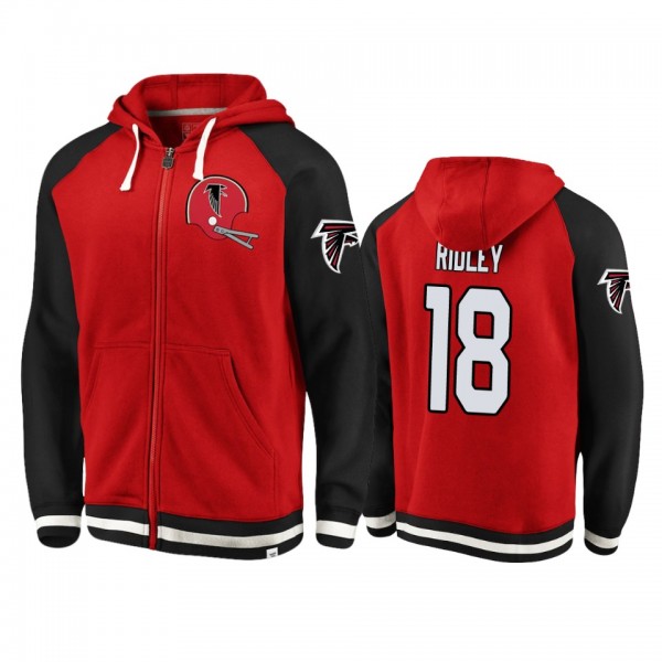 Atlanta Falcons #18 Calvin Ridley Red-Black True C...