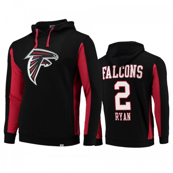 Atlanta Falcons #2 Matt Ryan Black Team Iconic Hoo...