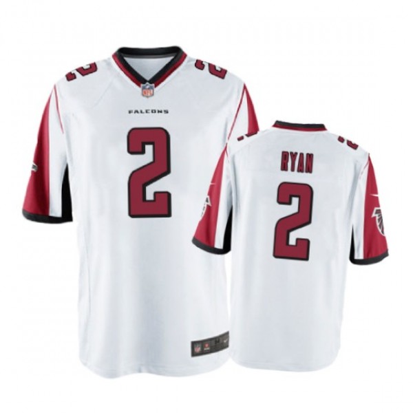 Atlanta Falcons #2 Matt Ryan White Nike Game Jerse...