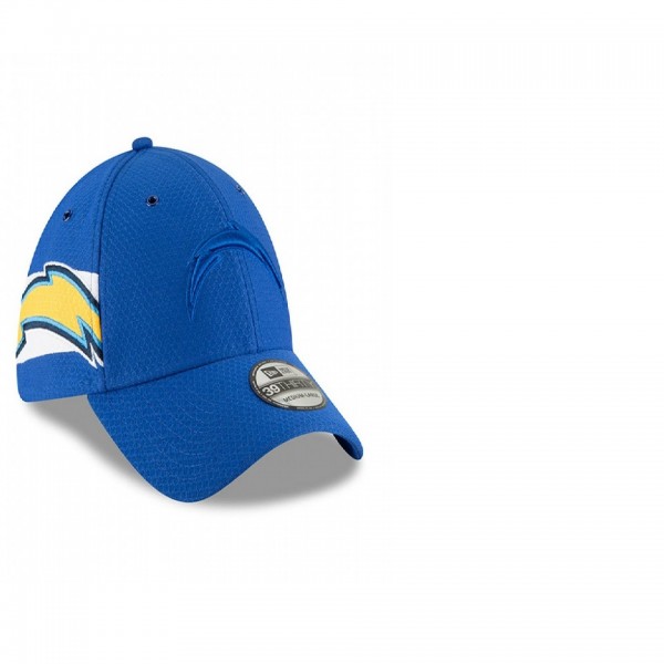 Los Angeles Chargers Blue 39THIRTY Flex 2018 Color Rush Hat - Men's