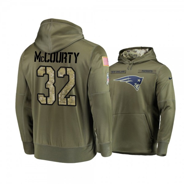 New England Patriots Devin McCourty Olive 2018 Sal...