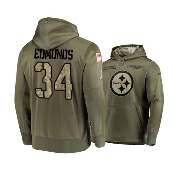 Pittsburgh Steelers Terrell Edmunds Olive 2018 Sal...