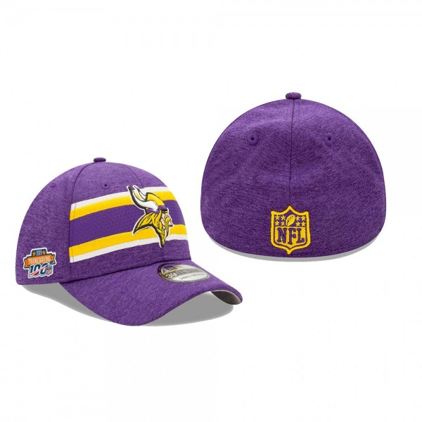 Minnesota Vikings Purple 2019 Thanksgiving Sideline 39THIRTY Flex Hat