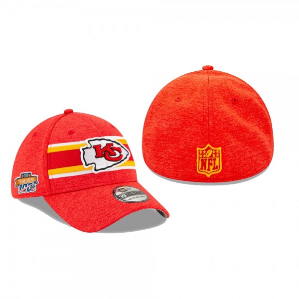 Kansas City Chiefs Red 2019 Thanksgiving Sideline 39THIRTY Flex Hat