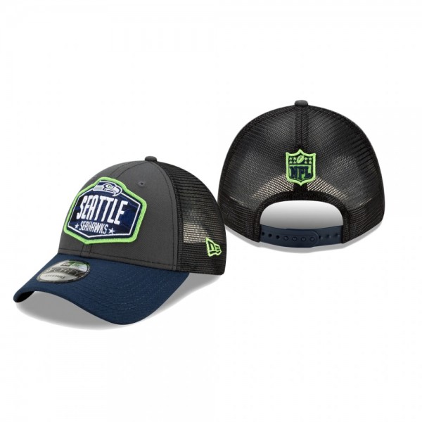 Seattle Seahawks Graphite College Navy 2021 NFL Dr...