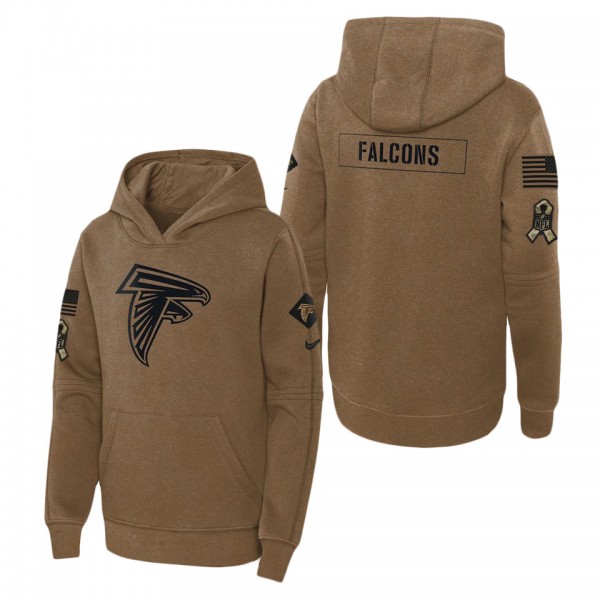Youth Atlanta Falcons Brown 2023 NFL Salute To Ser...