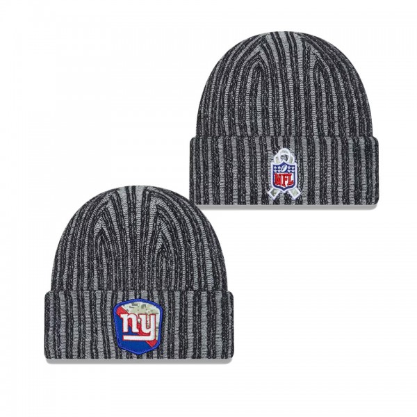 Youth New York Giants Black 2023 NFL Salute To Ser...