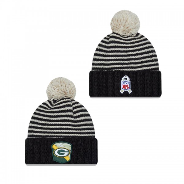 Women's Green Bay Packers Black 2023 NFL Salute To...
