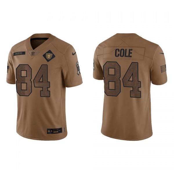 Men's Las Vegas Raiders Keelan Cole Brown 2023 NFL Salute To Service Limited Jersey