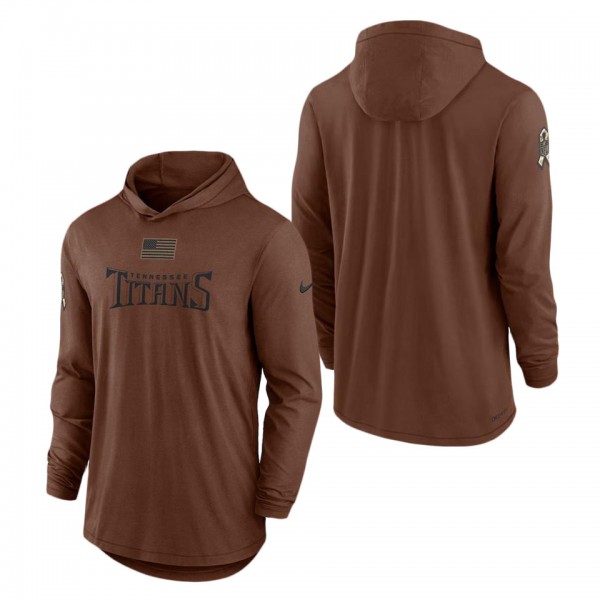 Men's Tennessee Titans Brown 2023 NFL Salute To Se...
