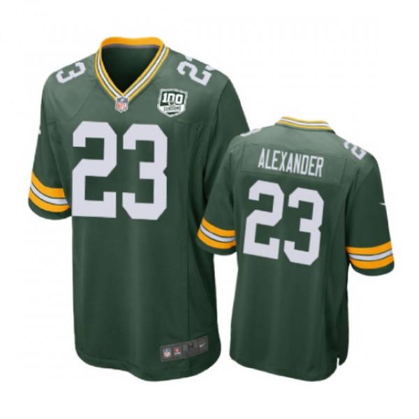 Green Bay Packers #23 Jaire Alexander Green Nike G...