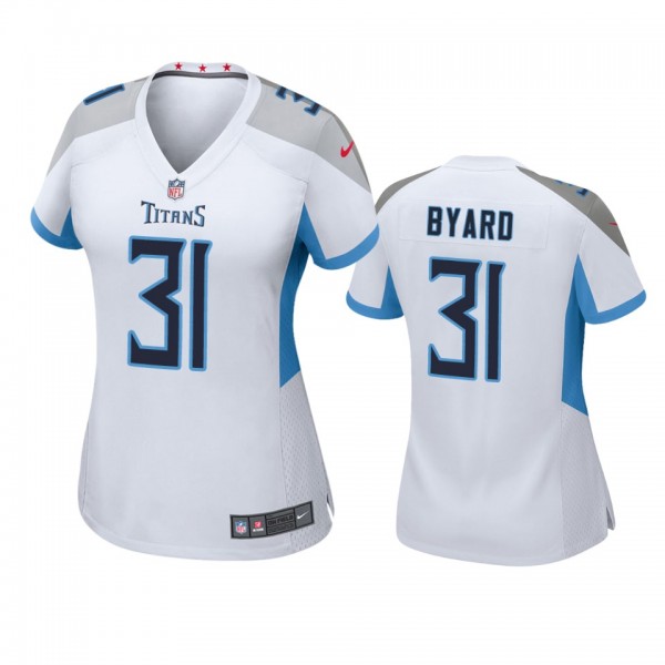 Tennessee Titans #31 Kevin Byard White Game Jersey...