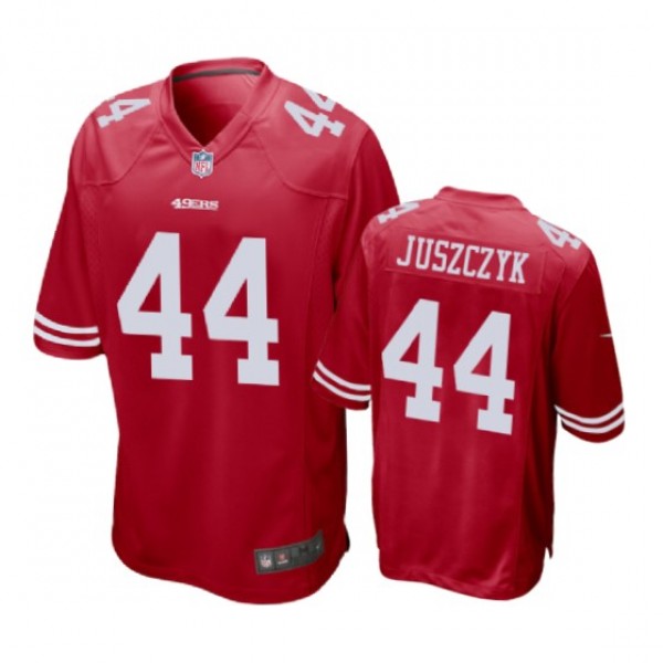 San Francisco 49ers #44 Kyle Juszczyk Scarlet Nike...