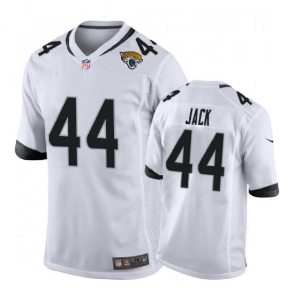 Jacksonville Jaguars #44 Myles Jack White Nike Gam...