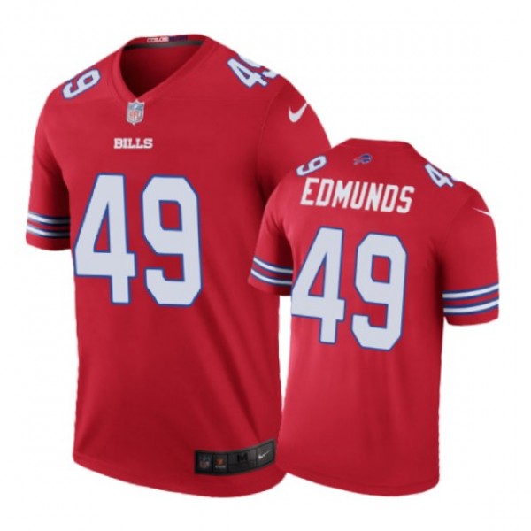 Buffalo Bills #49 Tremaine Edmunds Nike color rush...