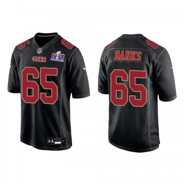 Men's Aaron Banks San Francisco 49ers Black Super ...