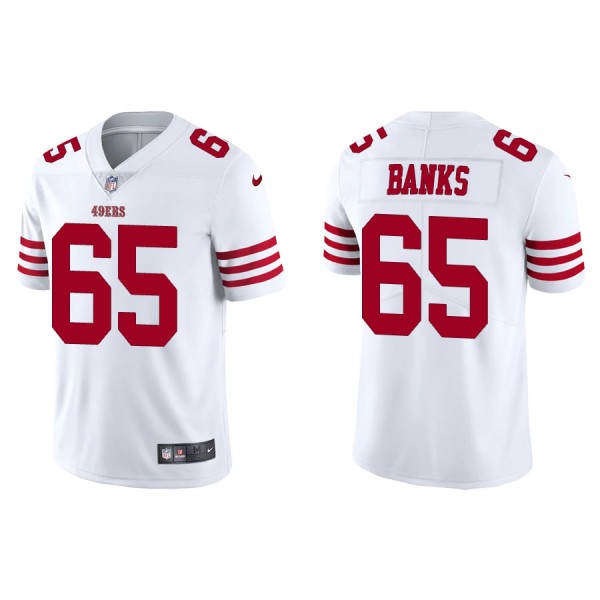 Aaron Banks San Francisco 49ers Men's Vapor Limited White Jersey