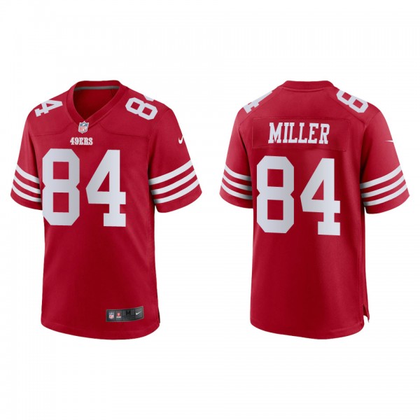 Men's San Francisco 49ers Anthony Miller Scarlet G...