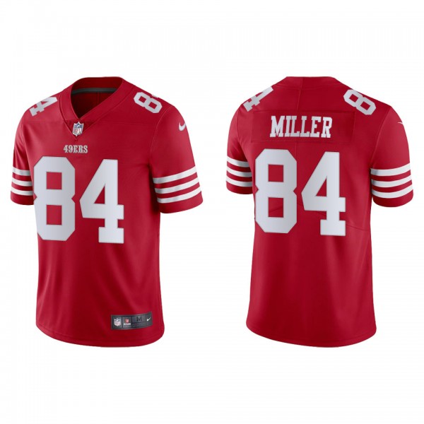 Men's San Francisco 49ers Anthony Miller Scarlet V...