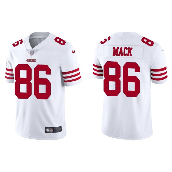 Austin Mack San Francisco 49ers Men's Vapor Limited White Jersey
