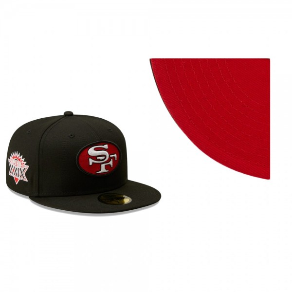 San Francisco 49ers Black Super Bowl XXIX Red Unde...