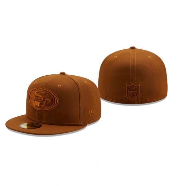 San Francisco 49ers Brown Color Pack 59FIFTY Fitte...