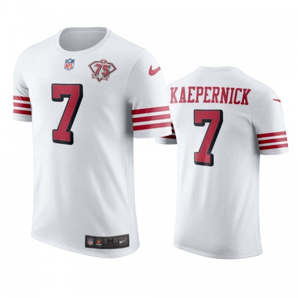 San Francisco 49ers Colin Kaepernick White 75th An...