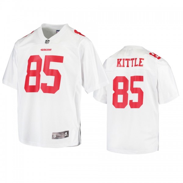 San Francisco 49ers George Kittle White Finished P...