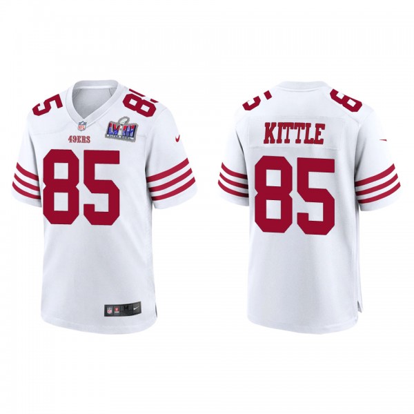 Men's George Kittle San Francisco 49ers White Supe...