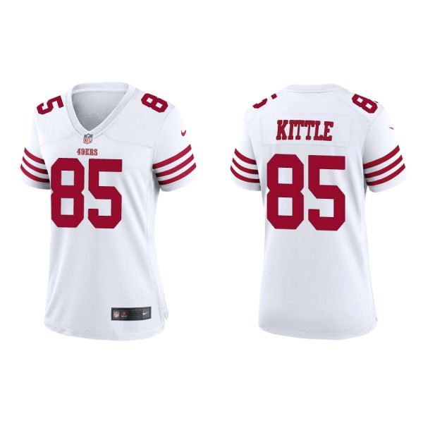 Women's San Francisco 49ers George Kittle Game Whi...