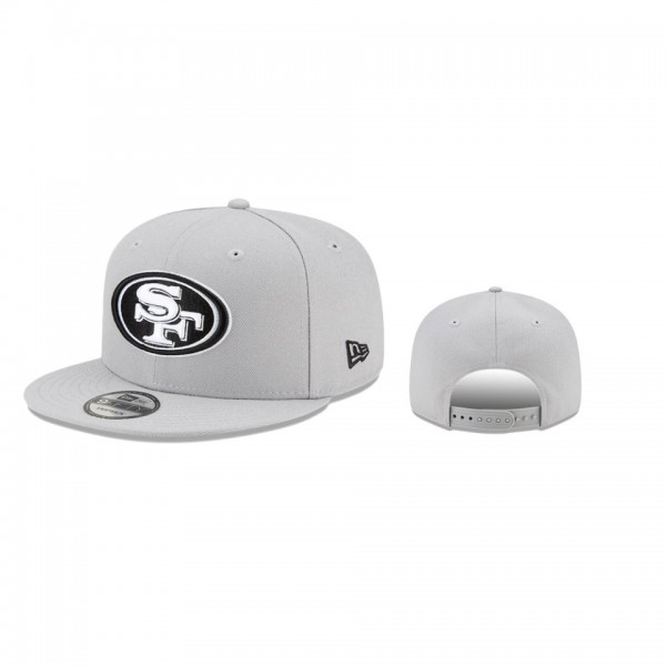 San Francisco 49ers Gray Shanahan 9FIFTY Hat