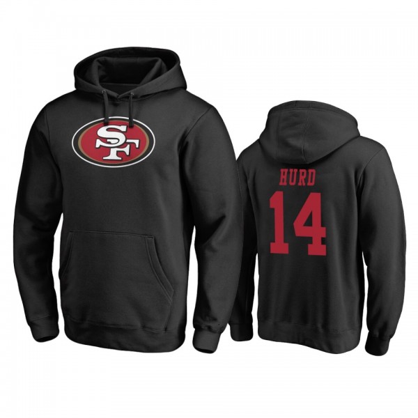 San Francisco 49ers Jalen Hurd Black Personalized ...