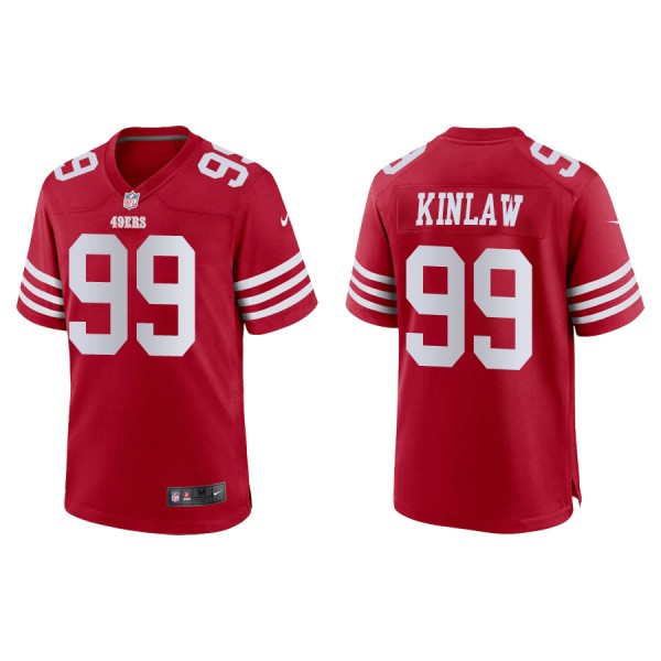Javon Kinlaw San Francisco 49ers Men's Game Scarle...