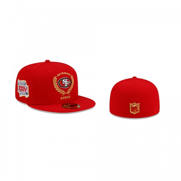 San Francisco 49ers Red Gold Classic 59FIFTY Fitte...