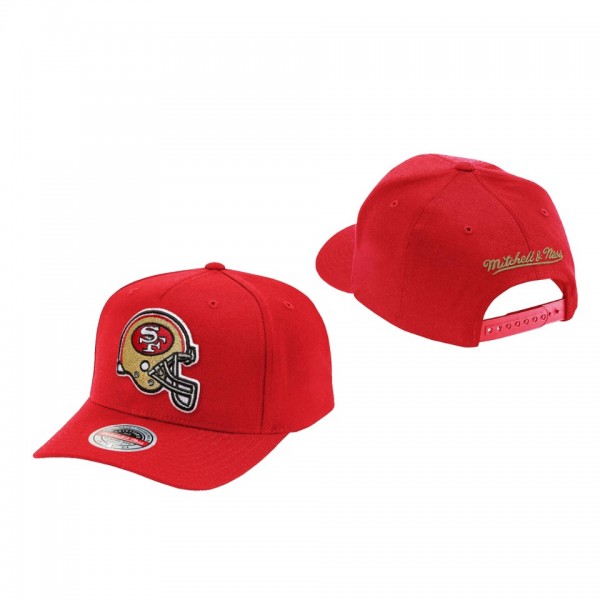 San Francisco 49ers Red Sweep Snapback Hat