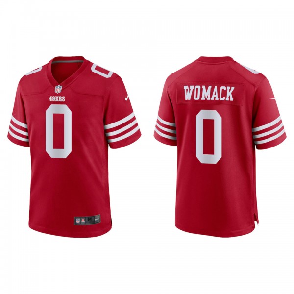 Men's San Francisco 49ers Samuel Womack Scarlet Ga...