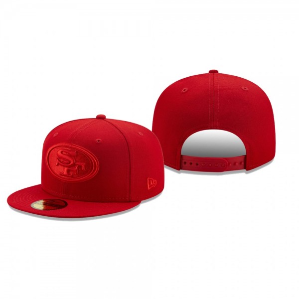 San Francisco 49ers Scarlet Color Pack 9FIFTY Snap...
