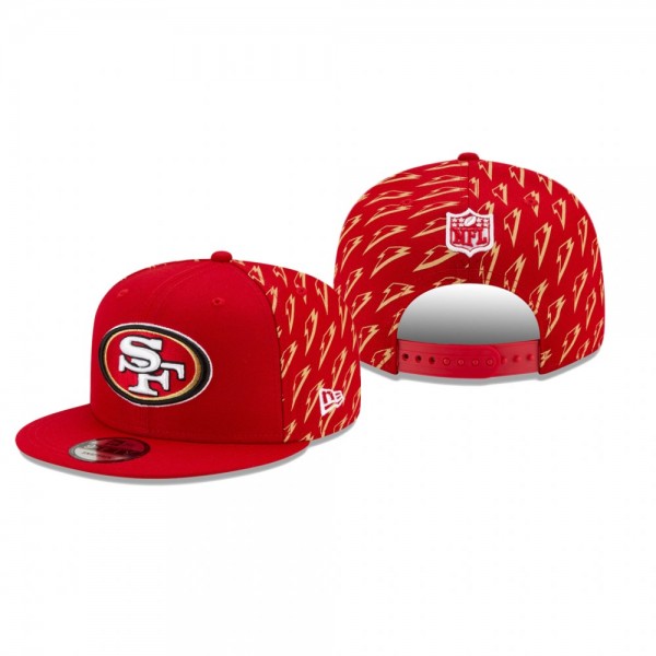 San Francisco 49ers Scarlet Gatorade 9FIFTY Snapback Hat