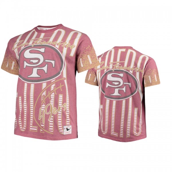 San Francisco 49ers Scarlet Jumbotron T-Shirt