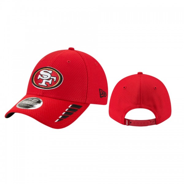 San Francisco 49ers Scarlet Rush 39THIRTY Flex Hat