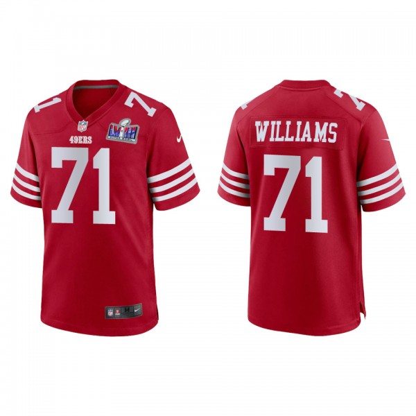 Men's Trent Williams San Francisco 49ers Scarlet S...