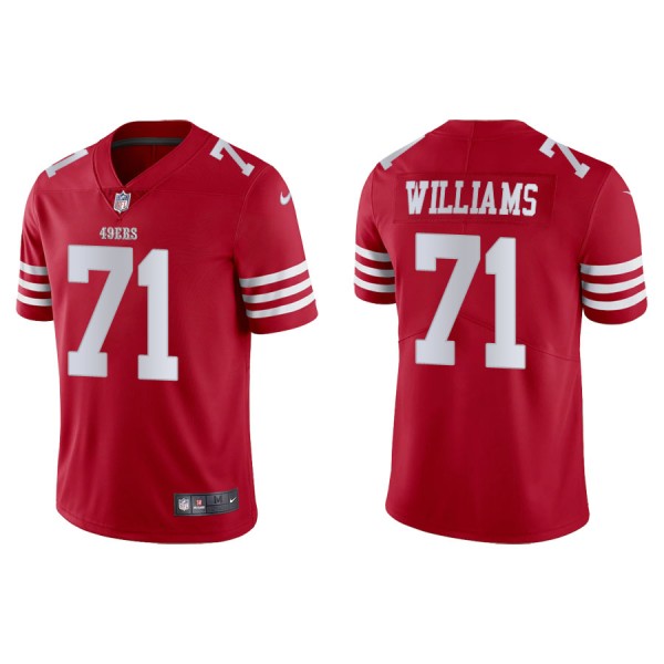 Trent Williams San Francisco 49ers Men's Vapor Limited Scarlet Jersey