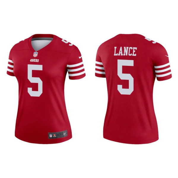Women's San Francisco 49ers Trey Lance Legend Scar...