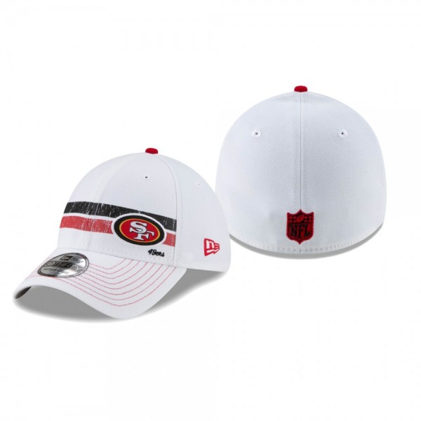 San Francisco 49ers White Polar 39THIRTY Flex Hat